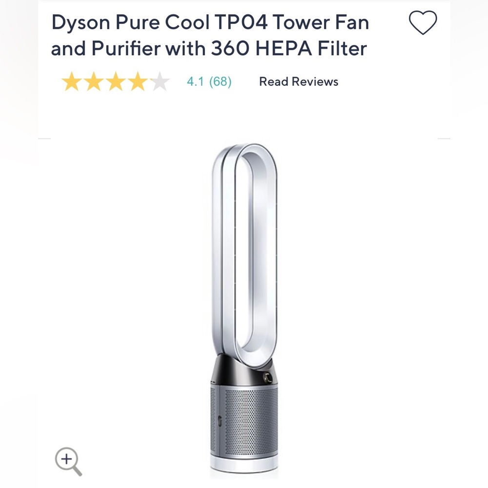 Dyson TP04 Tower Fan and Purifier
